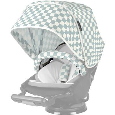 Orbit Baby G5 Stroller Canopy - Checkered Surf Spray