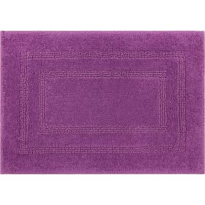 Wide Width Cotton Reversible Bath Rug by Mohawk Home in Fiesta Magenta (Size 27" W 45" L)