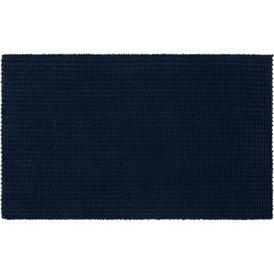 Wide Width Homespun Noodle Bath Rug by Mohawk Home in Indigo (Size 24" W 60" L)