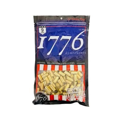 SinterFire 1776 USA Unprimed Brass Starter Kit 380 ACP 40 S&W 10mm 45 ACP 4000 PC Brass 177600002