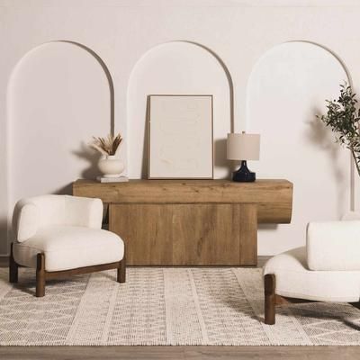 Astrakhan 19"H x 12"W x 12"D Modern Blue/Beige/White/Metallic - Brass/Translucent Table Lamp - Boutique Rugs