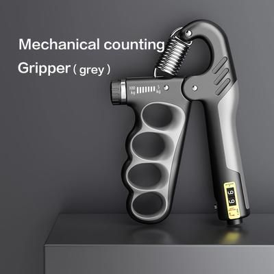 TEMU 1pc Grip Strength Trainer, Hand Grip Exerciser With Adjustable Resistance 11-132 Lbs (5-60kg), Forearm Strengthener, Hand Exerciser For Muscle Building And Injury Recovery