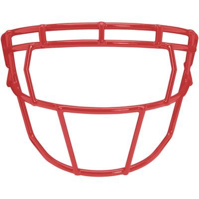Schutt F7 EGOP-III-NB Carbon Steel Football Facemask Scarlet