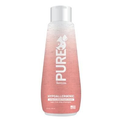 TropiClean PURE Crispy Clean Fresh Hypo Shampoo for Pets, 22 fl. oz.