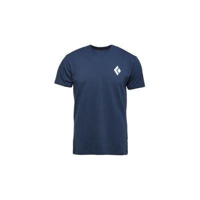 Black Diamond Equipment For Alpinist Short Sleeve T-Shirt - Men's Indigo Small APYL4X4013SML1