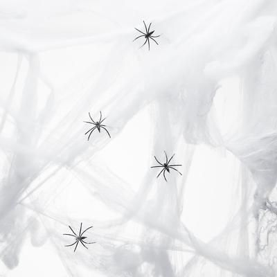 Toile d'araignée déco, blanc, 125 g