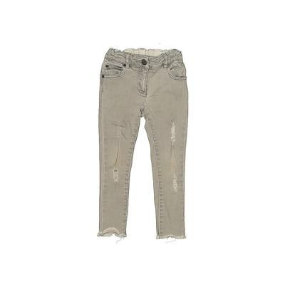 Stella McCartney Jeans - Adjustable: Gray Bottoms - Kids Girl's Size 4