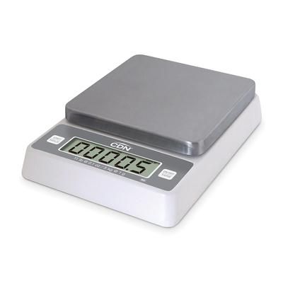 CDN SD1114 11 lb Digital Portion Control Scale w/ Removable Platform - 5 3/8" x 5 3/8", White, 100/240 V