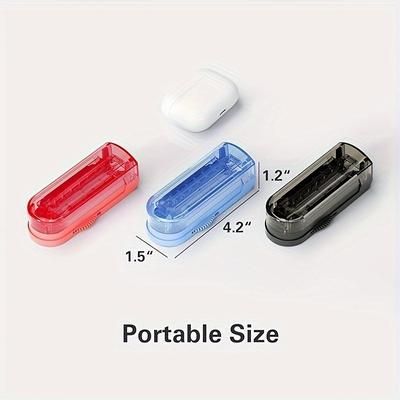 TEMU 1pc Pill Cutter And Splitter With Dispenser, Easy Cut Pills For Tablet Vitamin And Big Medicine, Sharp Pill Splitter Professional