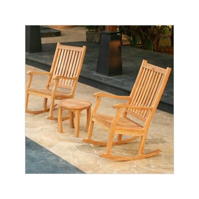 Tortuga Outdoor Jakarta Teak Rocking Chairs (2-Pack)