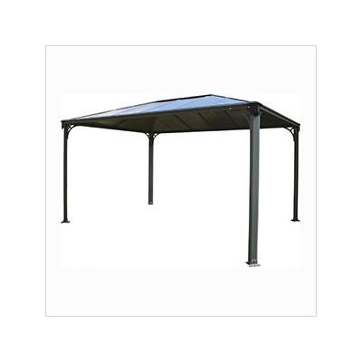 Palram-Canopia 10' x 14' Martinique Rectangle Garden Gazebo (Grey / Bronze)