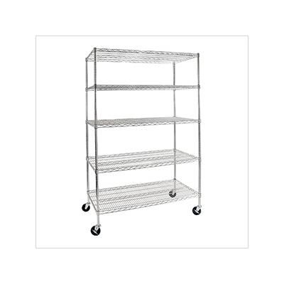 Seville Classics 48-Inch 5-Shelf Shelving System