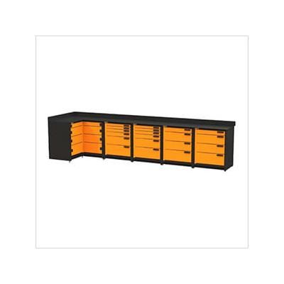 Swivel Storage Solutions 5-Piece Corner Garage Storage System