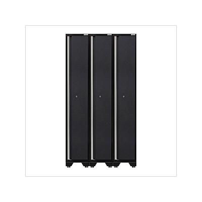 NewAge Garage Cabinets 3 x PRO Series Grey Sports Lockers