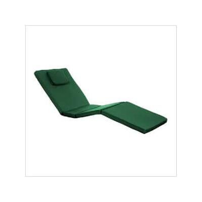All Things Cedar Green Chaise Chair Cushion