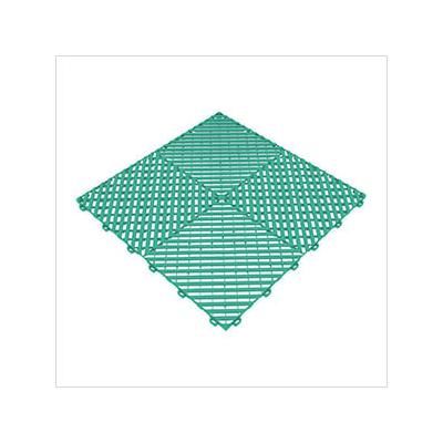Swisstrax Ribtrax Pro Teal Garage Floor Tile (6-Pack)