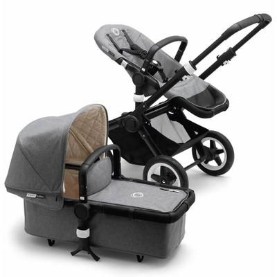 Bugaboo OPEN BOX Buffalo Classic Plus Stroller - Grey Melange