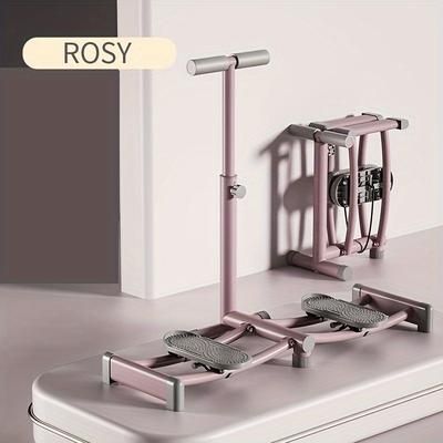TEMU 1pc 2-in-1 Leg Exercise Machine, Adjustable Skiing Trainer, For Leg Strength Training, Pelvic Muscle Hip Exercise, Body Shaping