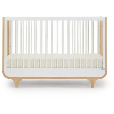 dadada Jolly 3-in-1 Convertible Crib - White / Natural