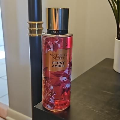 Victoria's Secret Bath & Body | Like New Peony Amber From Victorias Secret Fine Fragrance Mist 8.4 Ounces | Color: Red | Size: 8.4 Ounces