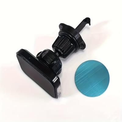 TEMU Magnetic Car Phone Holder Universal Car Bracket Universal Phone Air Vent Bracket Magnetic Phone Holder 360 Degree Rotatable Car Bracket Clip Bracket