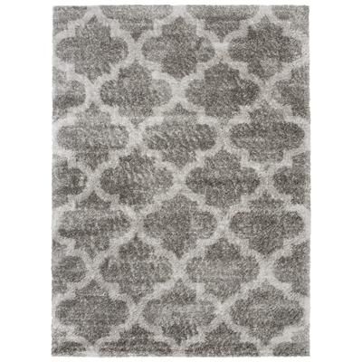 Tappeto soggiorno grigio scuro marocchino shaggy 120x170