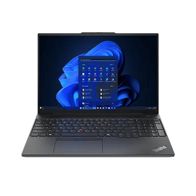 Lenovo ThinkPad E16 Gen 2 Intel Laptop - 16" - Intel Core Ultra 5 125U Processor (E cores up to 3.60 GHz) - 256GB SSD - 8GB RAM