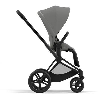 Cybex Priam 4 Stroller (One Box) - Matte Black / Black / Soho Grey
