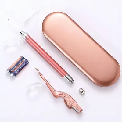Ear Cleaning Kit with LED Light Ear Wax Removal Kit for Kids and Adults Earwax Spoon Digger & Tweezers Ear Cleaning Tool Set