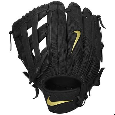 Nike Force Edge H Web 12.5" Baseball Glove - Left Hand Throw Black
