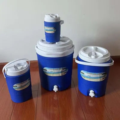 Portable Cooler Box Outdoor Camping Refrigerator Car Ice Box with Thermometer Fresh-Keeping Refrigerator Cold Incubator ﻿