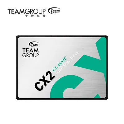 Team Group CX2 2.5" SSD 128GB 256GB 512GB 1TB SATAIII 3D NAND Internal Solid State Drive，520MB/s