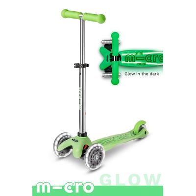 Micro Kickboard Micro Mini Glow Plus LED Scooter (2-5 years) - Icy Lime