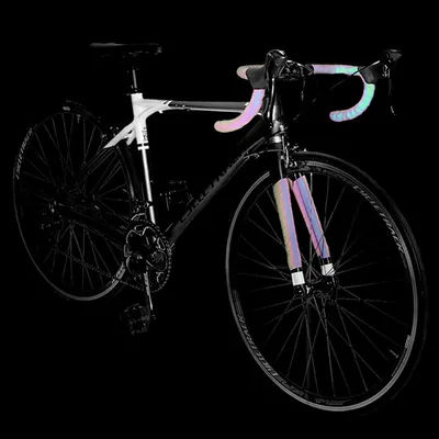 Cycling Bicycle Handlebar Tape Light Reflective Bike Bar Tape Wrap Pu Leather