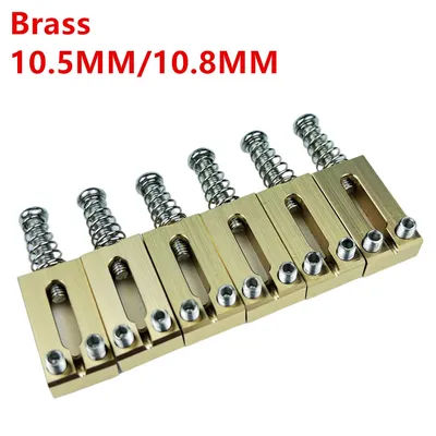 JETremolo-Selles en laiton de pont électrique, 10.5mm, 10.8mm, style ST TL, fabriqué en Corée, 1 jeu