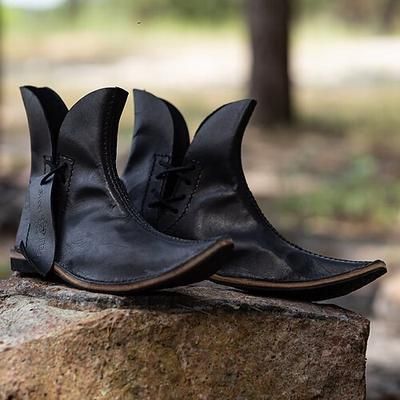 Vintage Medievale Rinascimento Scarpe A stivale Stivali jazz piatti Fata Ranger Elfico Costume Per uomo Per donna Celtico Costumi da pirata Fantasia Halloween Carnevale Mascherata Casual Quotidiano
