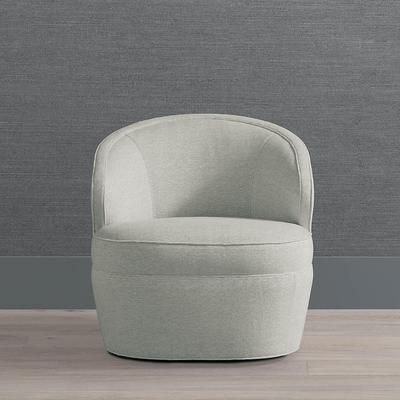 Fae Swivel Chair - Dune Gowan InsideOut Performance Fabric - Frontgate