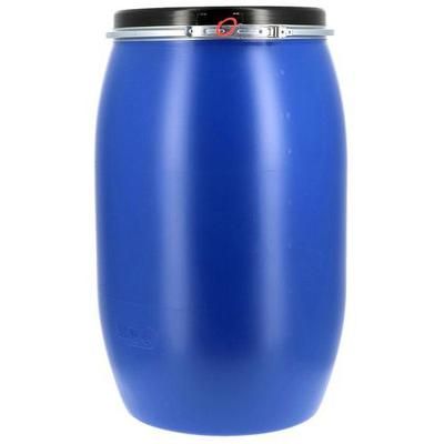 Fût À Ouverture Totale Homologué Un Bleu - 120l - Manutan Expert