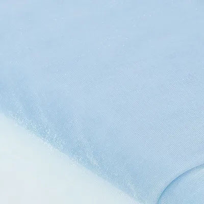 Tissu tulle souple, bleu clair