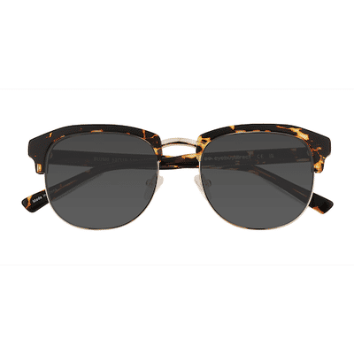 Unisex s browline Spotty Tortoise Gold Acetate,Eco Friendly,Metal Prescription sunglasses - Eyebuydirect s Blume