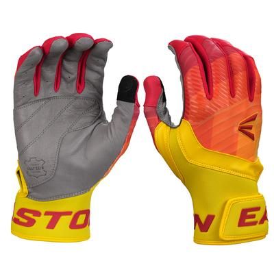 Easton Walk-Off Ethos Youth Batting Gloves Fire