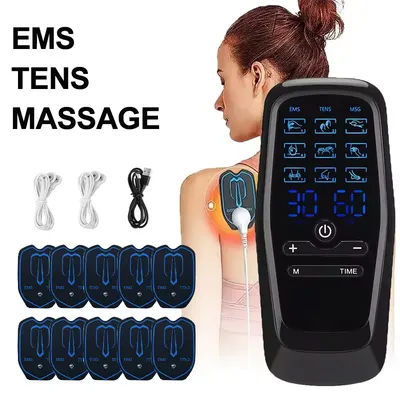 Physiotherapy Tens Muscle Stimulator Electric EMS Acupuncture Body Massage Digital Therapy Slimming Machine Electro Stimulator