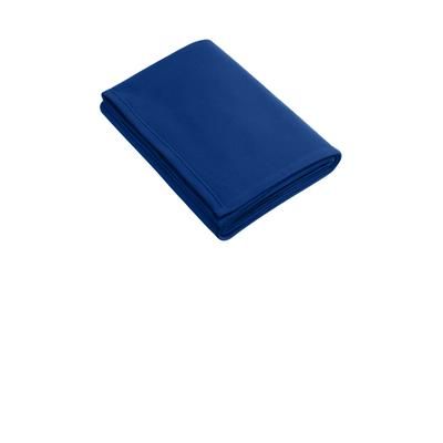 Port Authority BP60 Core Fleece Blanket in True Royal Blue size OSFA | Polyester