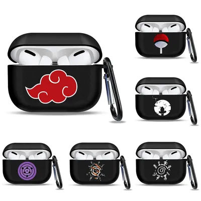 Étui Airpods 1 2 3 Pro 2, étui de protection pour écouteurs Bluetooth, dessin animé Naruto, souple,