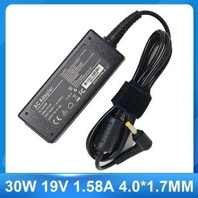 AC Adapter For HP Compaq Mini 700 110 1000 Vivienne Tam Edition PC 110-1000s 35W 19V 1.58A 4.0*1.7 mm Laptop Charger
