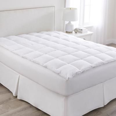 BH Studio Mattress Topper by BrylaneHome in White (Size TWIN)