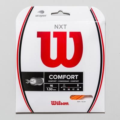 Wilson NXT 16 Neon Orange Tennis String Packages