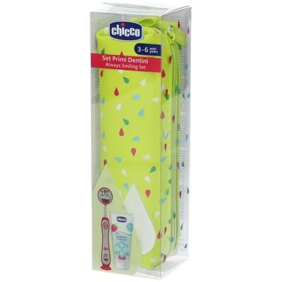 Chicco Set Primi Dentini 3-6 Anni 50 ml