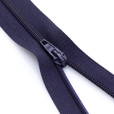 buttinette Fermeture à glissière, bleu marine, non séparable