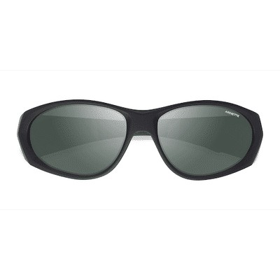 Male s oval Matte Black Plastic Prescription sunglasses - Eyebuydirect s ARNETTE Ilum
